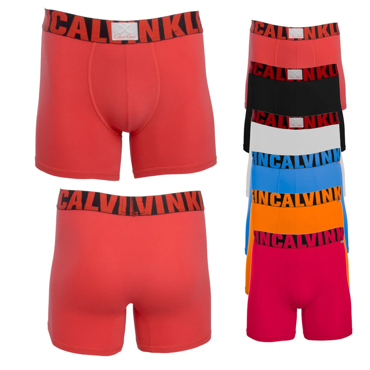 CALVIN KLEIN LOGO BOXER BRIEFS FOR $12.99
