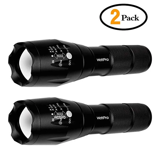 2-PACK TACTICAL FLASHFLIGHTS FOR $9.99