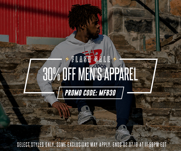 YCMC FLASH SALE: 30% OFF MENS APPAREL