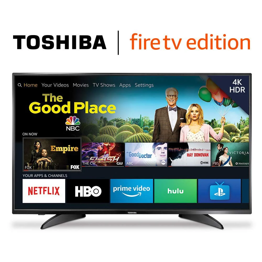 TOSHIBA 50-INCH CLASS LED 2160P SMART 4K UHD TV WITH HDR FIRE TV EDITION FOR $279.99