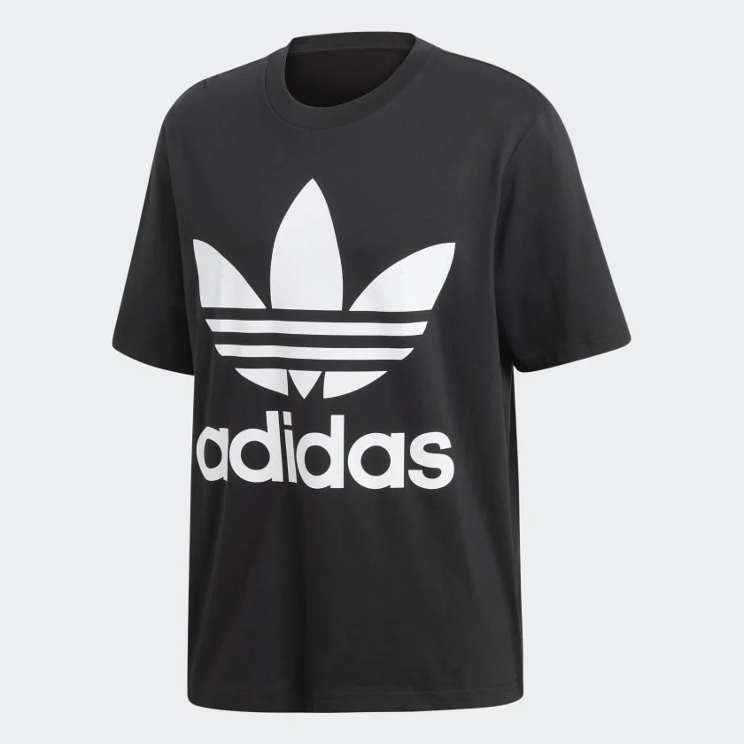 Trefoil_Oversize_Tee_Black_CW1211_01_laydown.jpg
