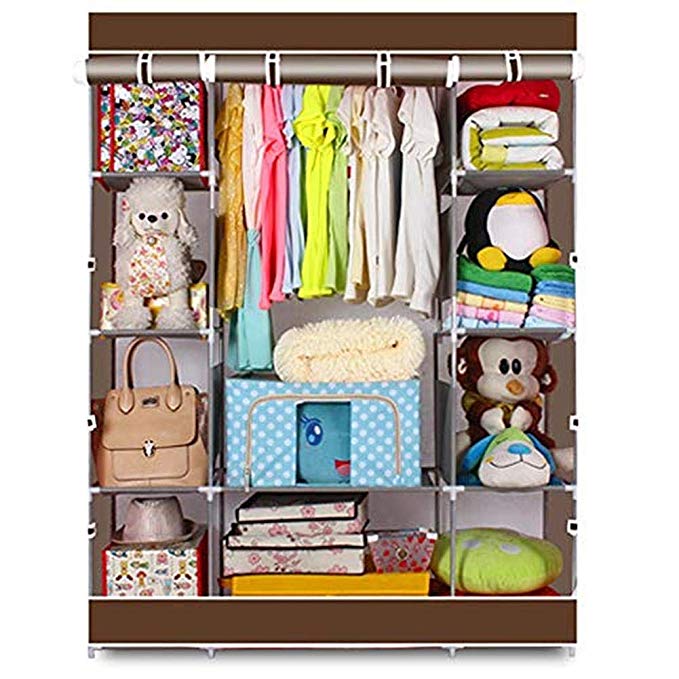 PORTABLE CLOSET WARDROBE FOR $23.20