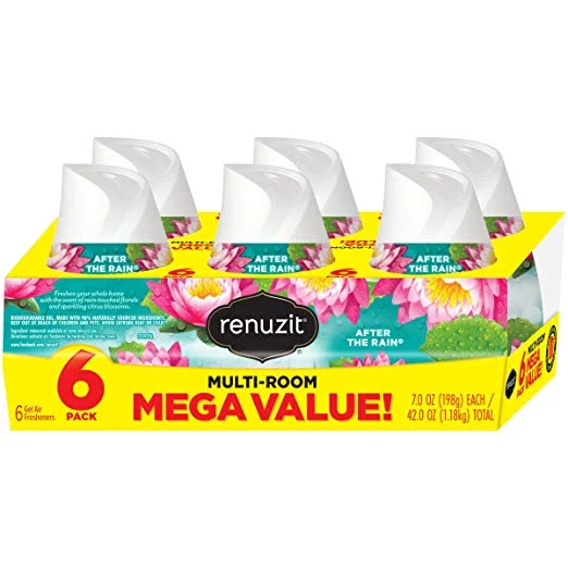 6-COUNT OF RENUZIT ADJUSTABLE AIR FRESHNER FOR $5.75