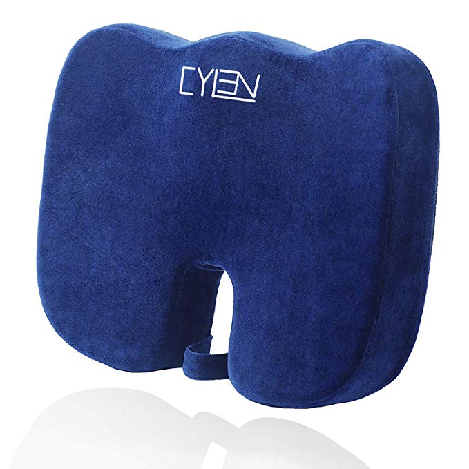 MEMORY FOAM BAMBOO SEAT CUSHION FOR $13.75
