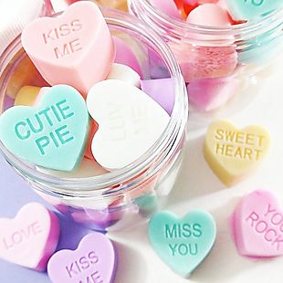 CONVERSATION HEART SOAP FOR $12.50