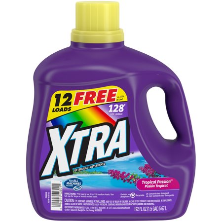 128 LOADS OF XTRA LAUNDRY DETERGENT FOR $5.96