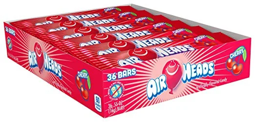 CHERRY AIRHEADS (36 COUNT) FOR $8.90