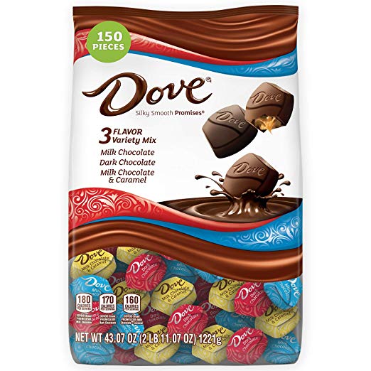 DOVE PROMISES CHOCOLATE CANDY (150 PIECES) FOR $13.59