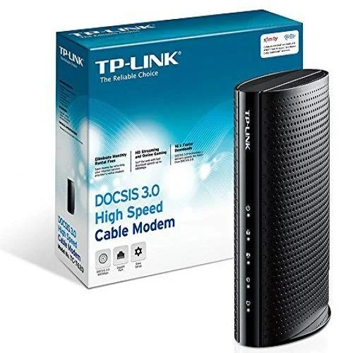 TP-LINK DOCSIS 3.0 HIGH SPEED CABLE MODEM FOR $59.99