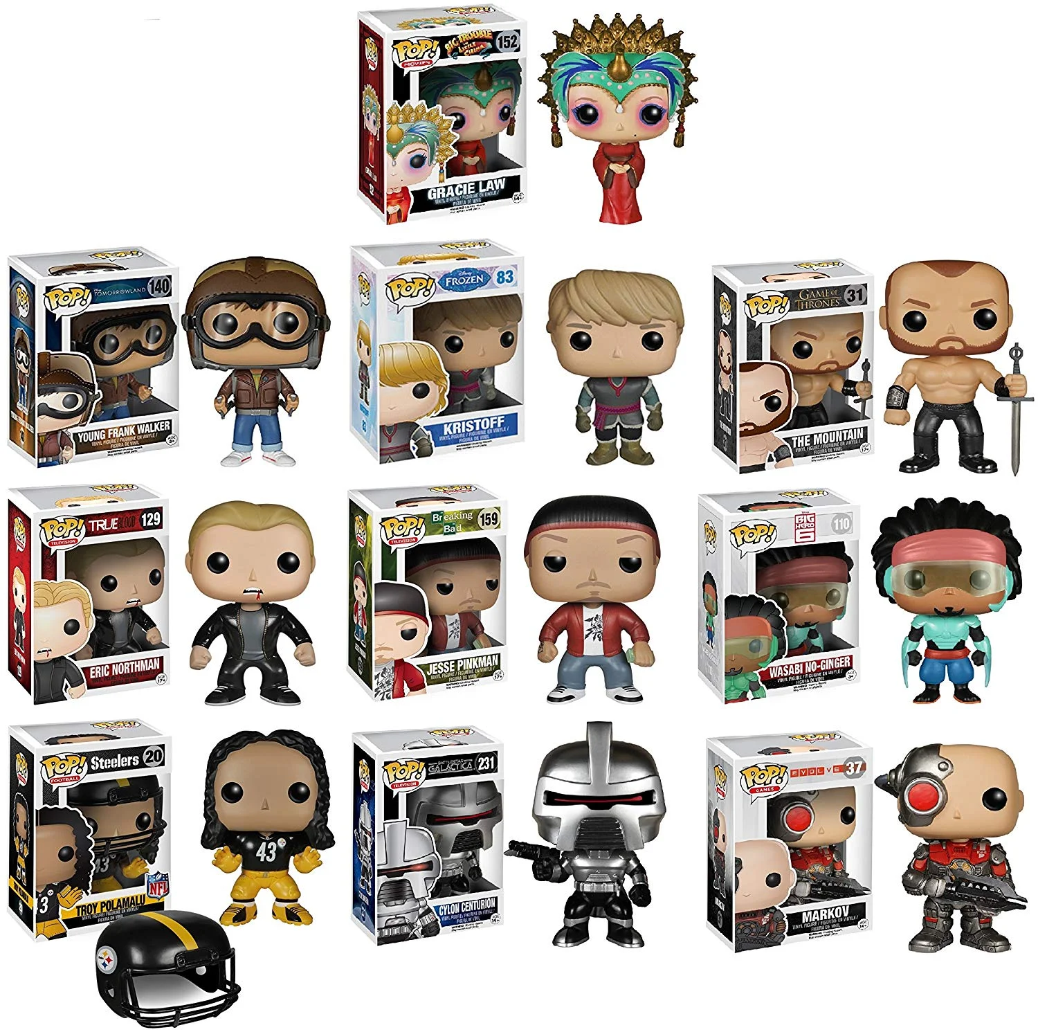 FUNKO POP EXCLUSIVE MYSTERY STARTER PACK SET OF 10 FOR $39.88