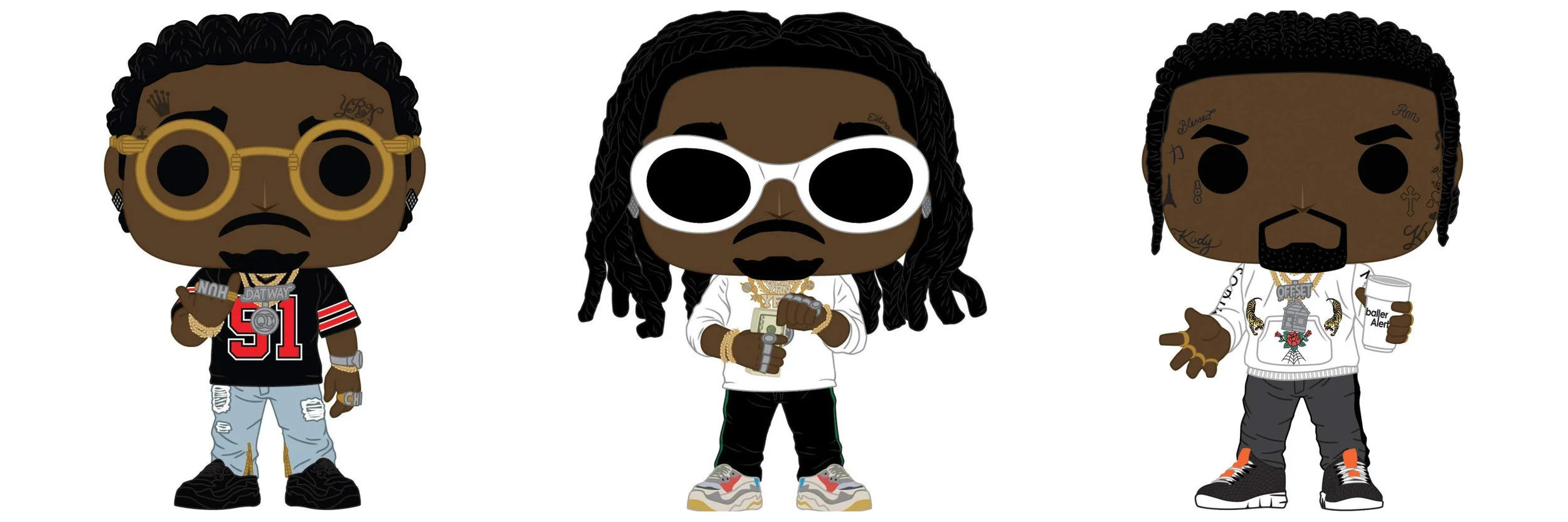 PRE-ORDER THE MIGOS FUNKO POPS