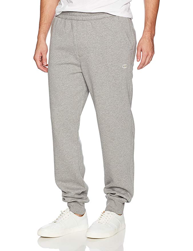 CHAMPION MEN'S AUTHENTIC ORIGINALS SUEDED FLEECE JOGGER FOR $25.00