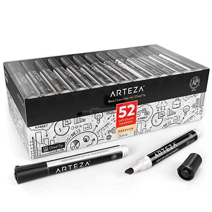 52 DRY ERASE MARKERS FOR $16.69