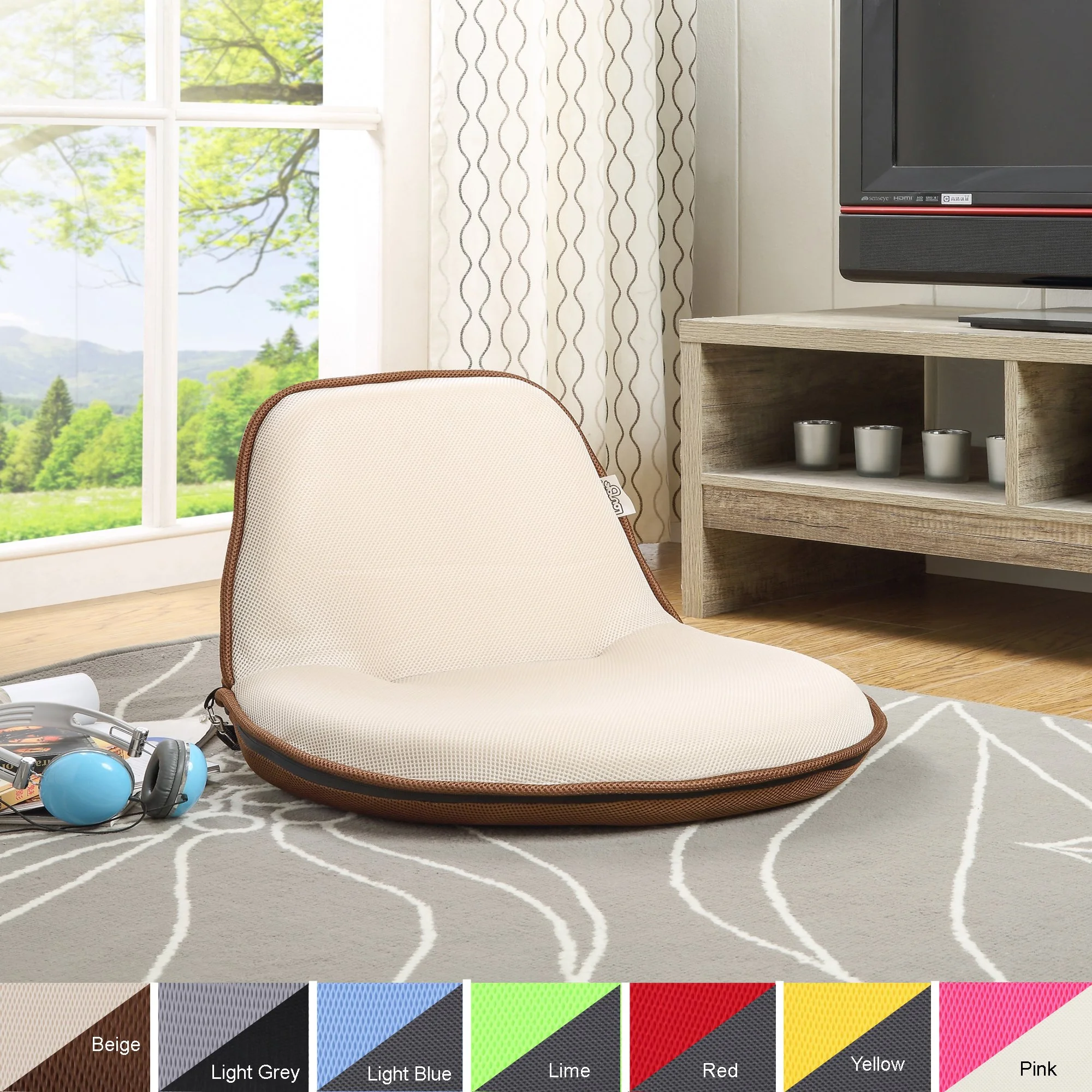 FOLDABLE LEATHER GAMING CHAIR FOR $37.60