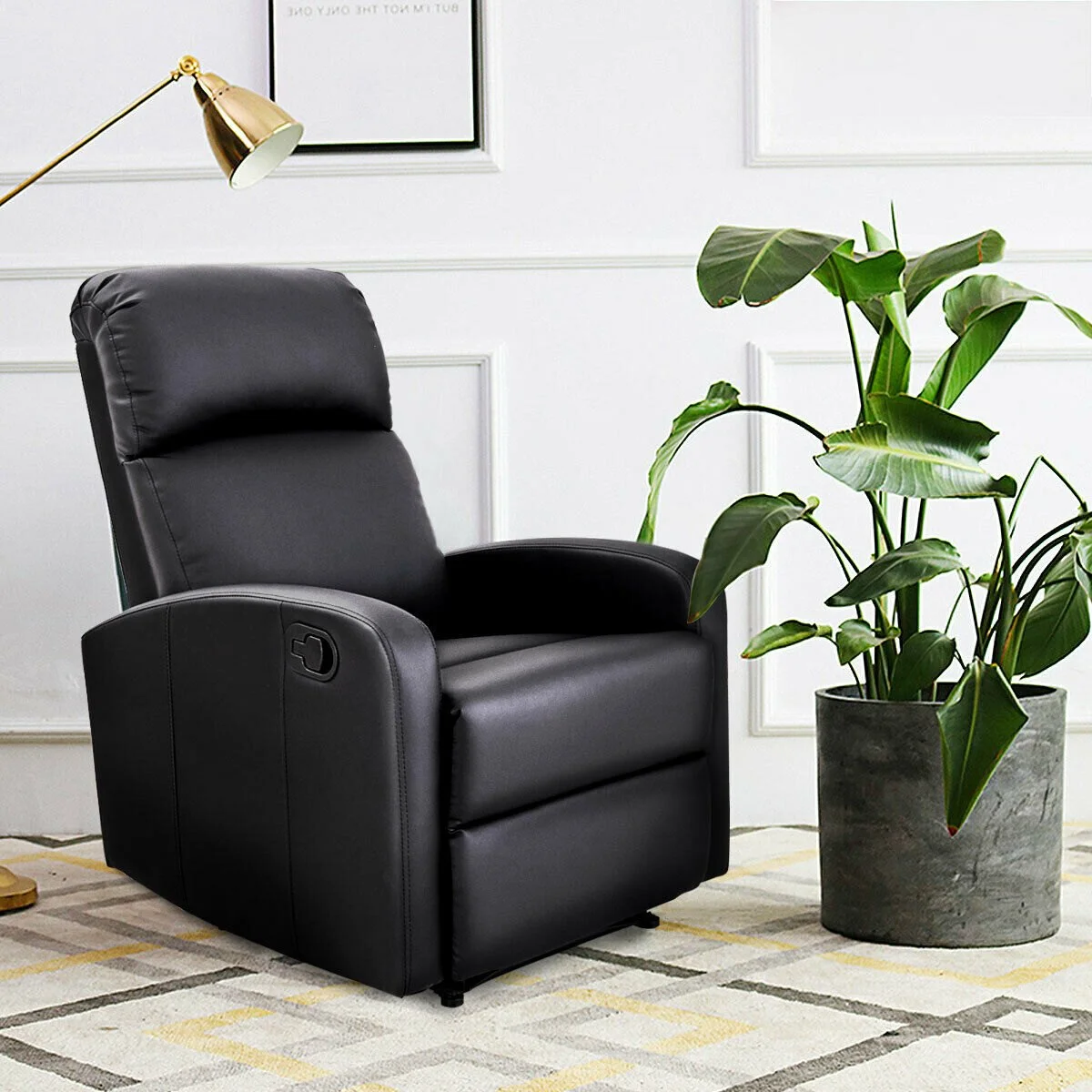 LEATHER RECLINER CHAIR FOR $124.79