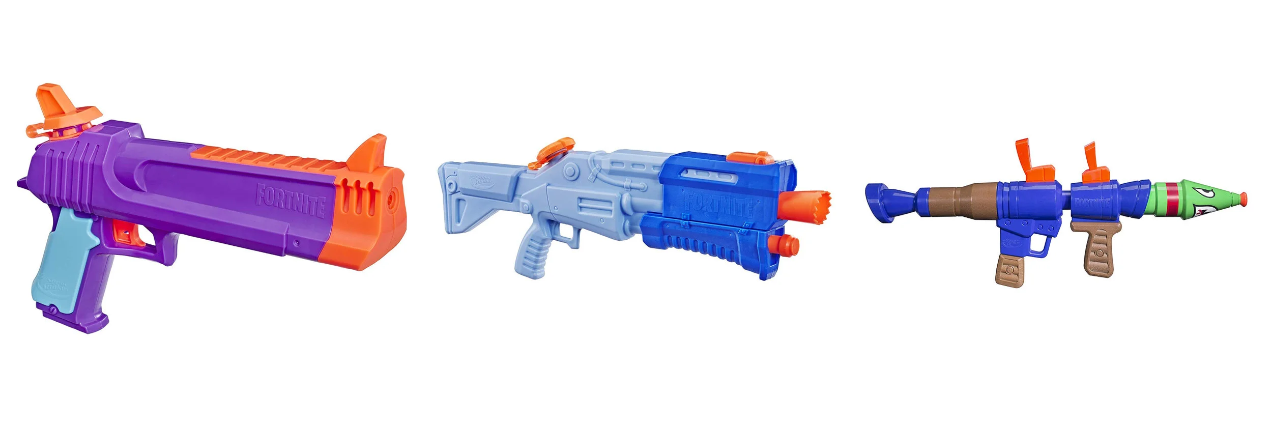 NERF X FORTNITE WATER BLASTERS STARTING AT $9.99