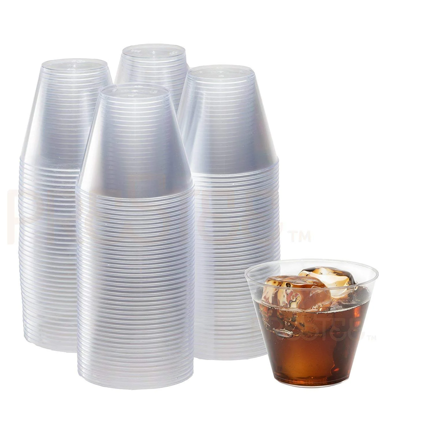 CLEAR PLASTIC CUPS (200 PACK) FOR $16.99