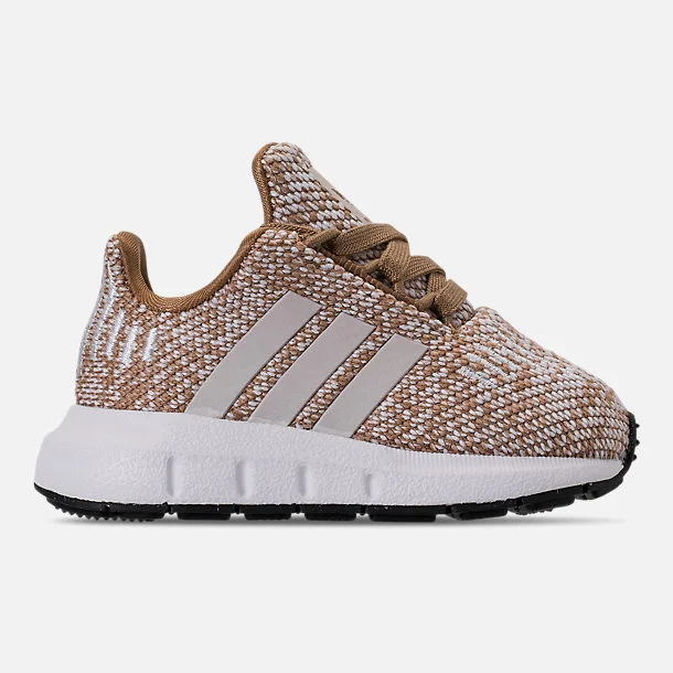 TODDLER ADIDAS SWIFT RUN 'CARDBOARD' FOR $22.50