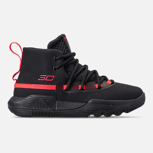 LITTLE KIDS' UNDER ARMOUR SC 3ZERO II 'BLACK/AFTER BURN' FOR $40.00