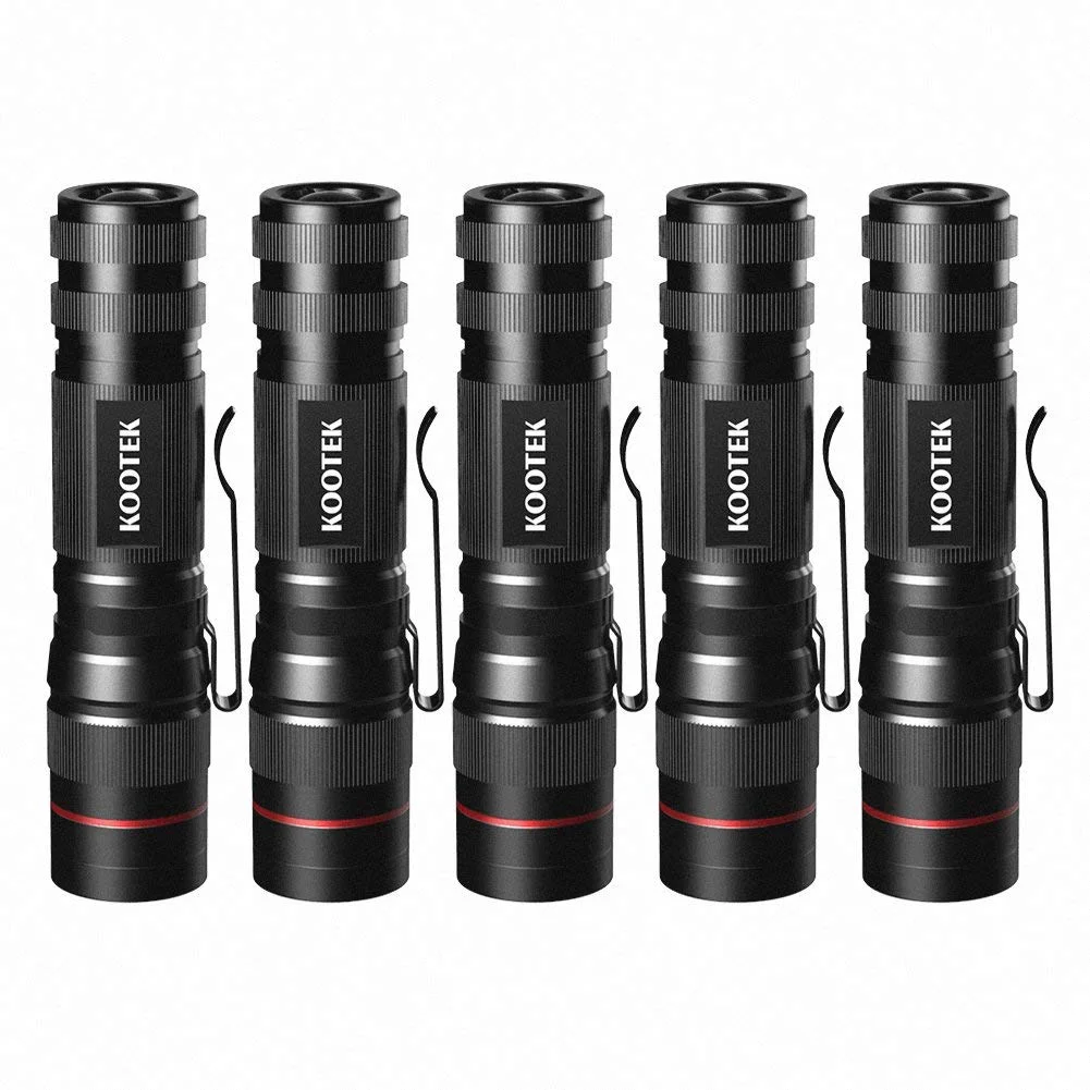 5 PACK SUPER MINI FLASHLIGHTS FOR $12.74