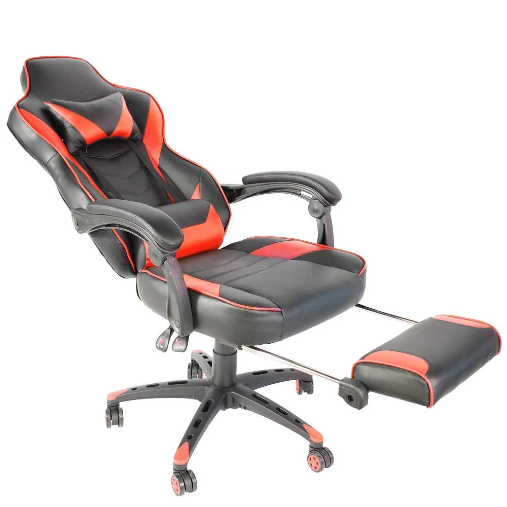 GAMING CHAIR WITH FOOTREST FOR $149.99