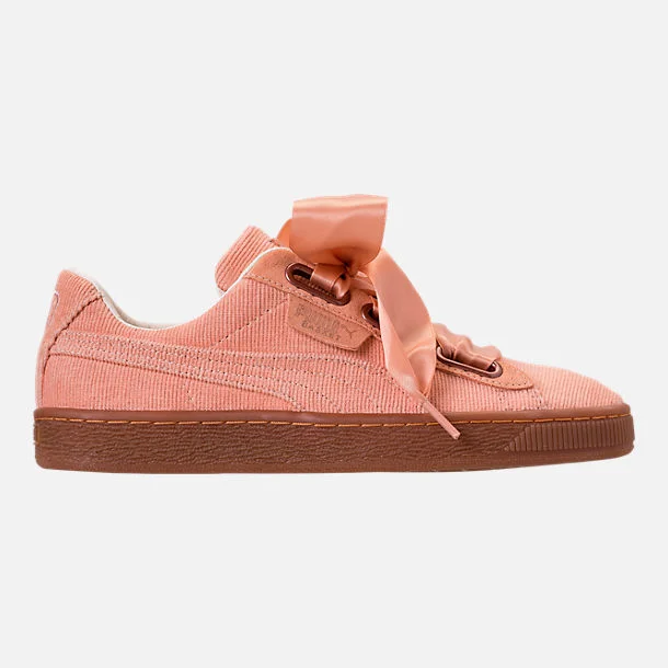 WOMEN'S PUMA BASKET HEART FOR $40.00