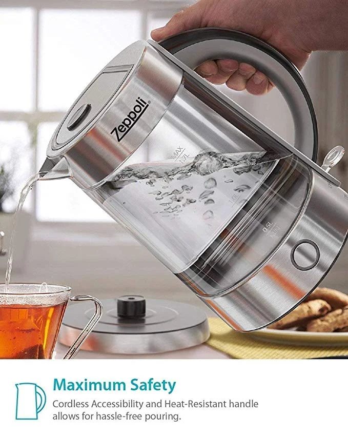 ZEPPOLI ELECTRIC KETTLE FOR $29.99