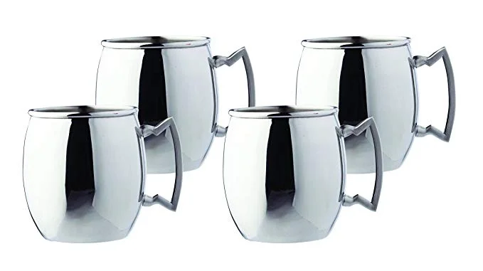 STAINLESS MULE CUPS (SET OF 4) FOR $25.49