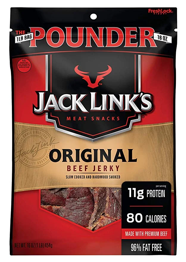 1-POUND OF JACK LINKS BEEF JERKY FOR $11.44