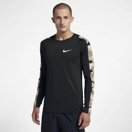 $19.98 NIKE PRO MEN'S LONG SLEEVE CAMO TOP