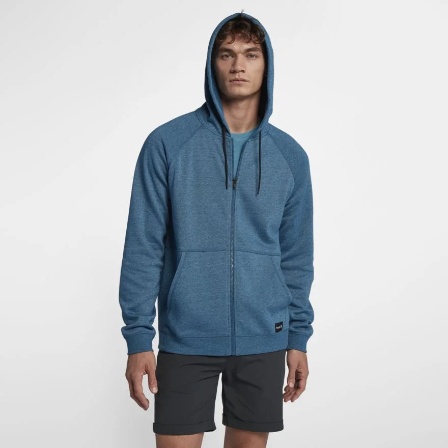 HURLEY CRONE FULL-ZIP FLEECE HOODIE FOR $28.78