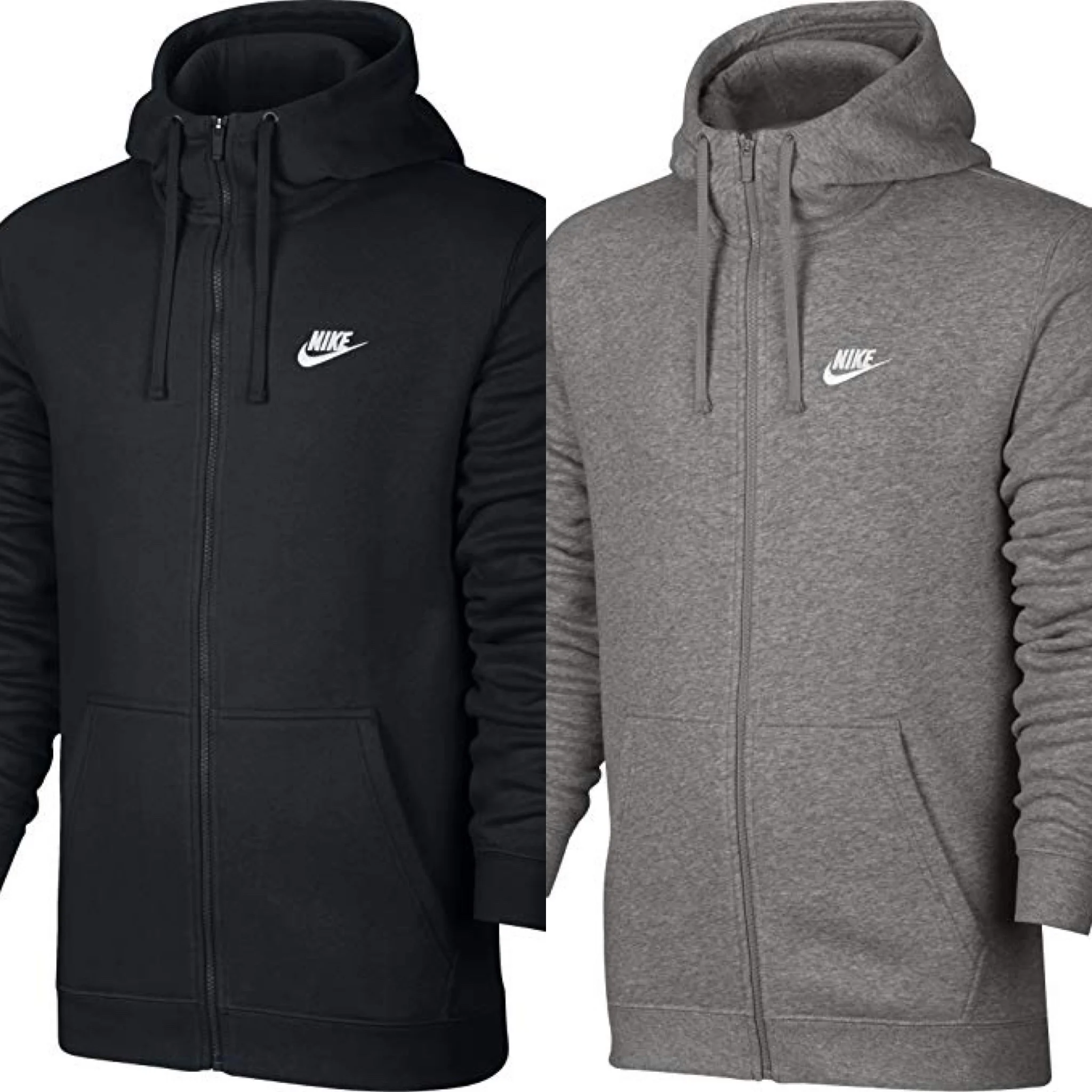NIKE SPORTSWEAR ZIP-UP HOODIES FOR $35.99