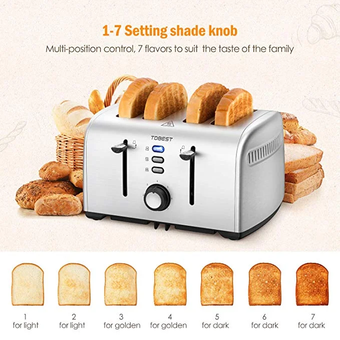 4-SLICE TOASTER FOR $29.99