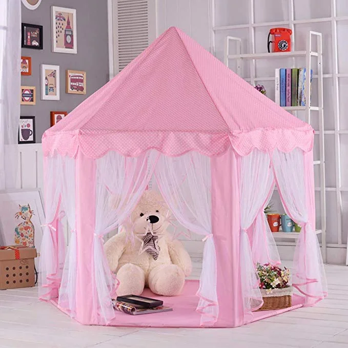 LARGE PRINCESS CASTLE STYLE TENT FOR $33.99