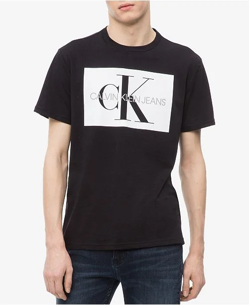 CALVIN KLEIN MONOGRAM LOGO T-SHIRTS STARTING AT $21.00