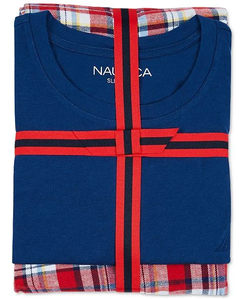 NAUTICA MENS WOVEN PAJAMA SET FOR $9.96