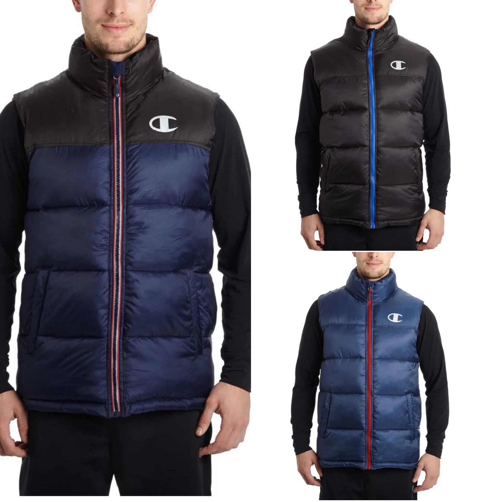 75% OFF MEN'S CHAMPION PUFFER VEST $24.98