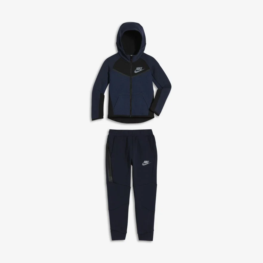 NIKE TECH FLEECE "OBSIDIAN" TODDLER $60.77 