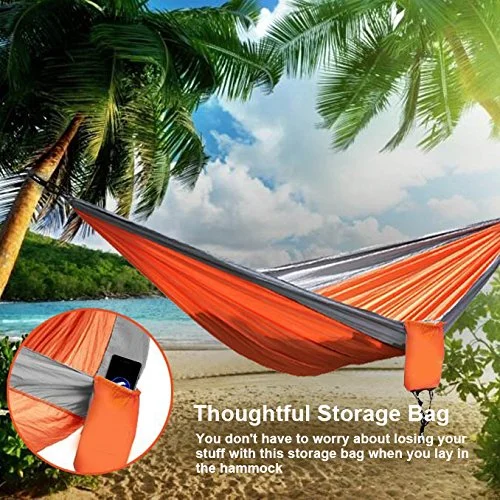 LIGHTWEIGHT CAMPING HAMMOCK FOR $9.99