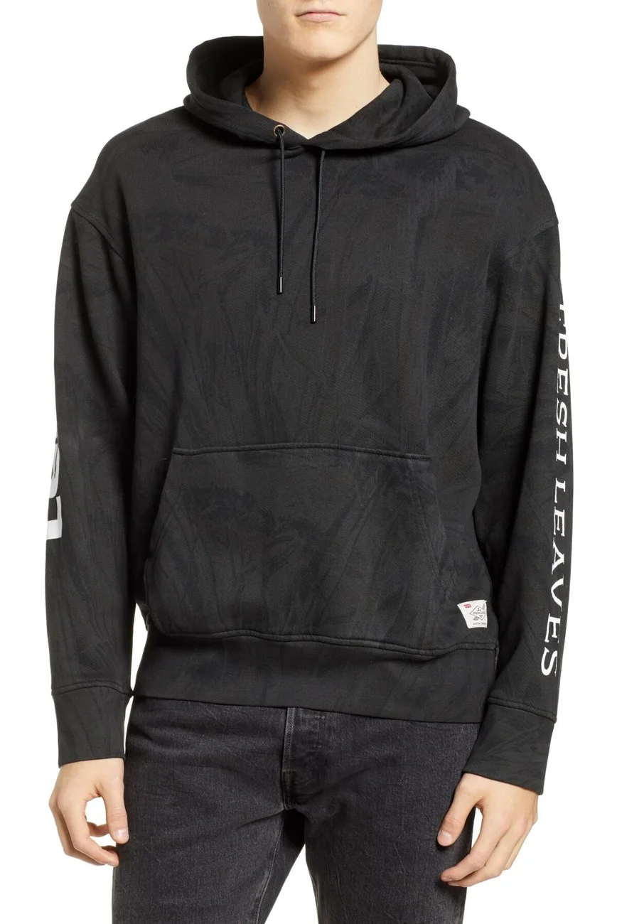 LEVI'S X JUSTIN TIMBERLAKE OVERSIZE CAMO HOODIE FOR $29.98