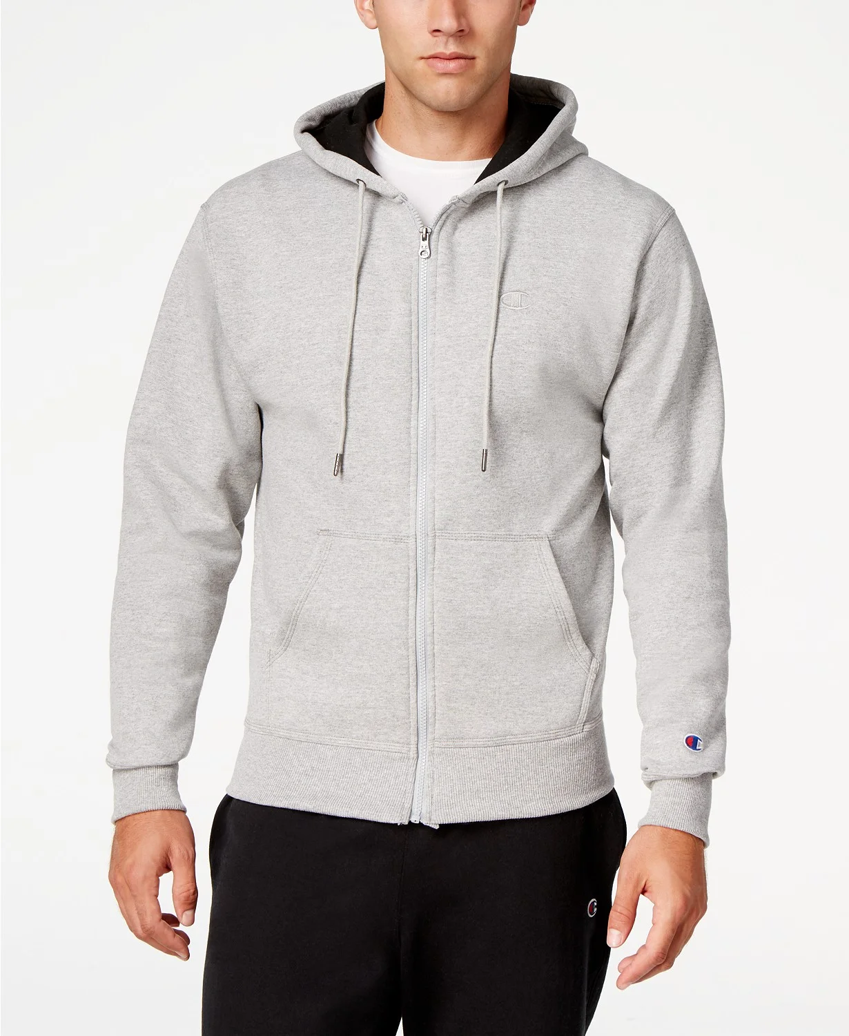 CHAMPION POWERBLEND FLEECE ZIP-UP HOODIE FOR $31.50