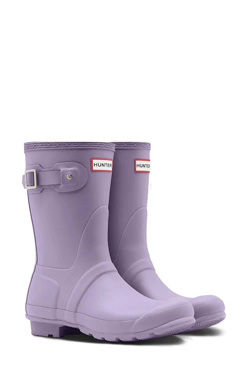$54.97 WMNS HUNTER ORIGINAL SHORT WATERPROOF RAIN BOOTS (61% OFF)