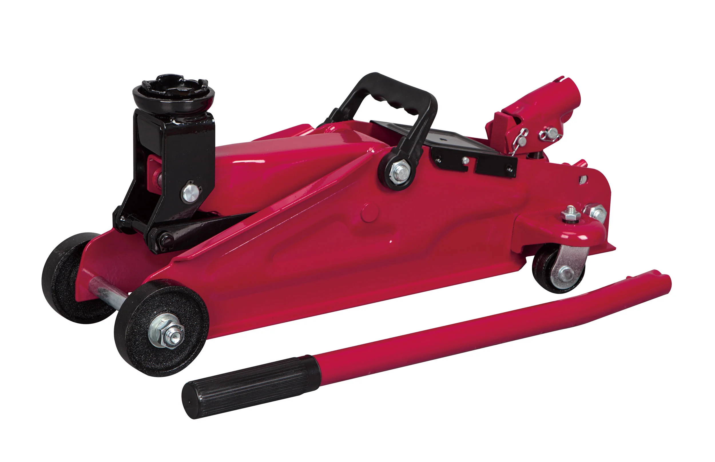 HYPERTOUGH 2-TON HYDRAULIC TROLLEY JACK FOR $22.88