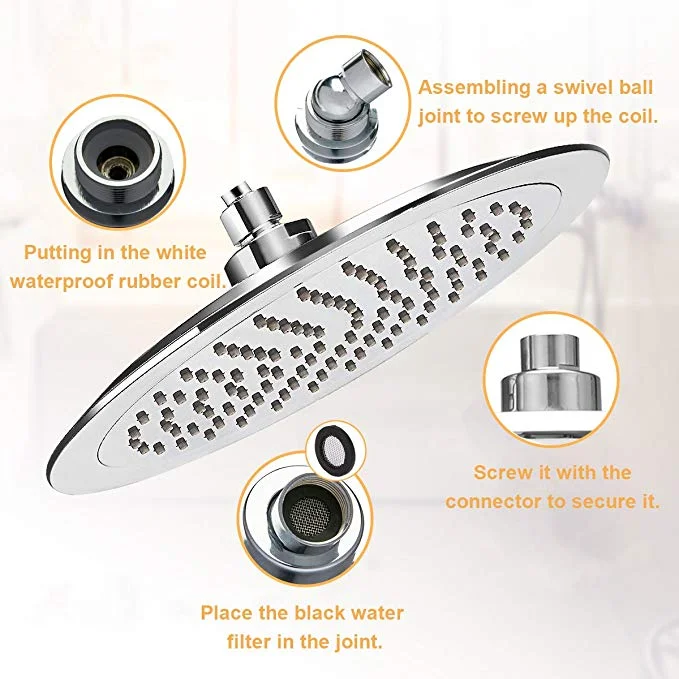 RAIN SHOWER HEAD FOR $5.40