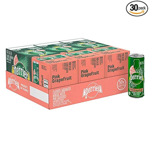 PERRIER PINK GRAPEFRUIT MINERAL WATER (30 PACK) FOR $11.49