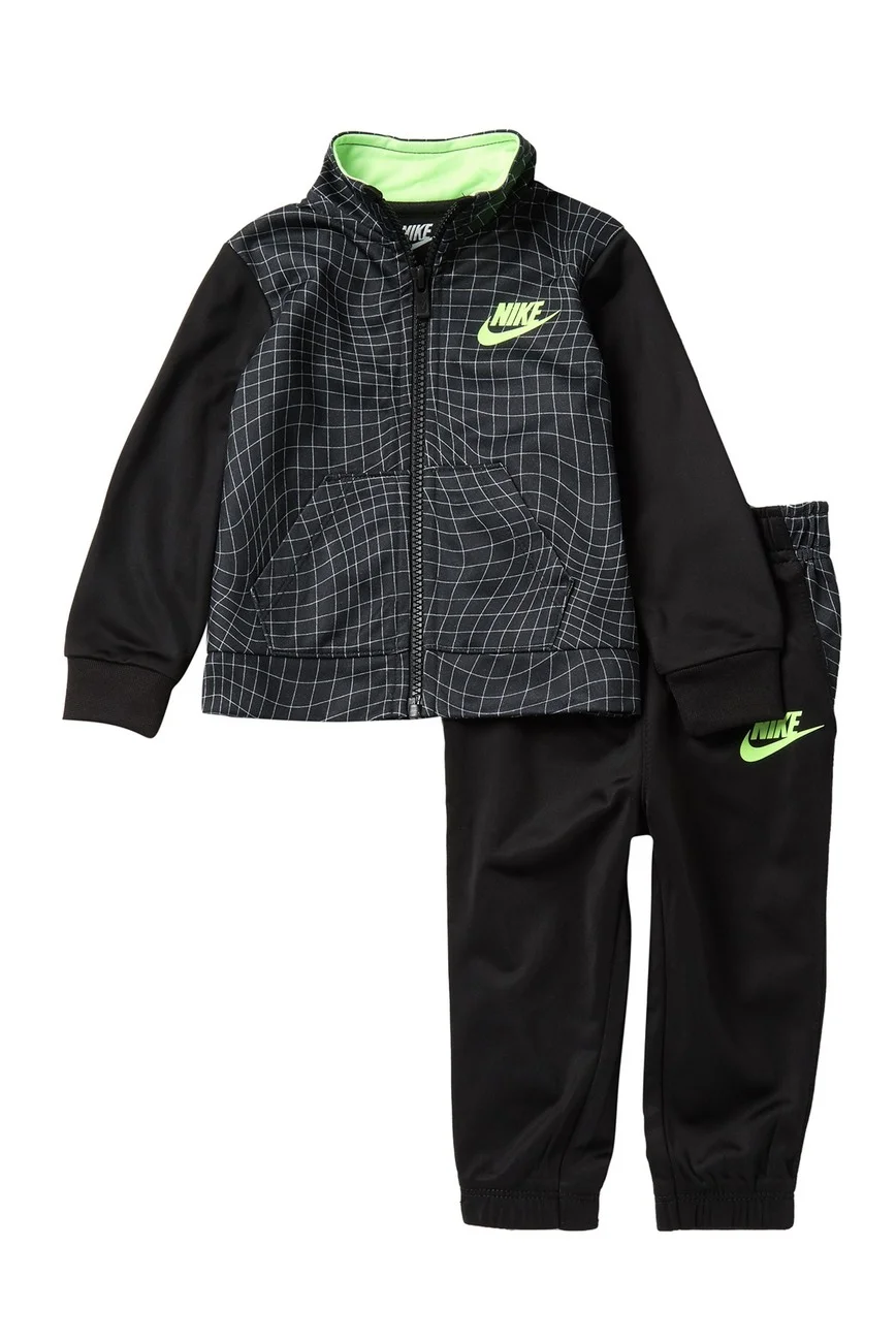 $24.97 NIKE TODDLER WARP GRID TRICOT HOODIE &amp; PANT SET