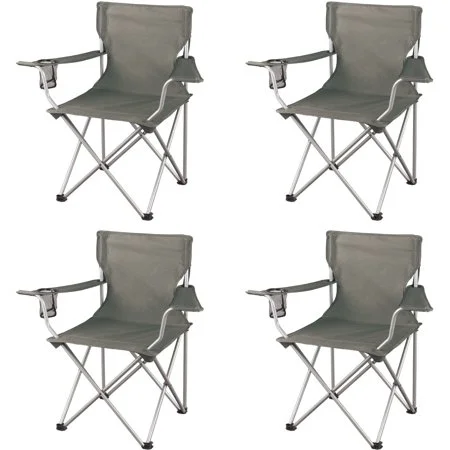 OZARK TRAIL CLASSIC FOLDING CAMP CHAIRS (SET OF 4) FOR $29.95