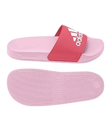 KIDS ADIDAS ADILETTE PINK SLIDES FOR $13.97