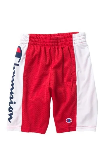 KIDS CHAMPION SCRIPT MESH SHORTS FOR $9.97