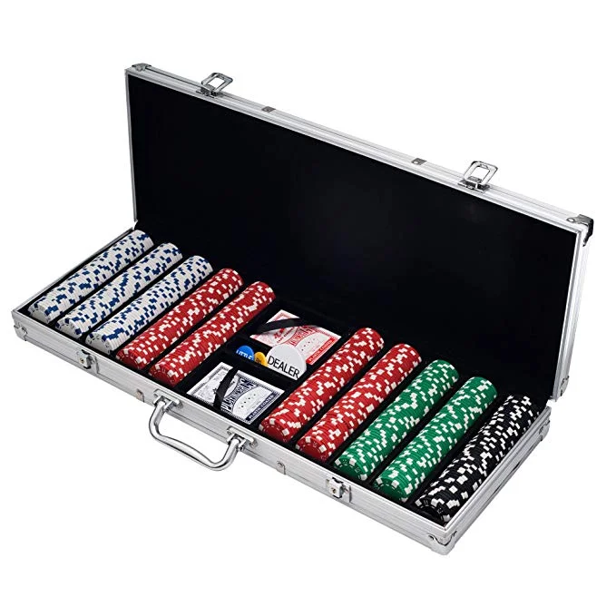 500 PIECE POKER CHIP SET FOR $31.98